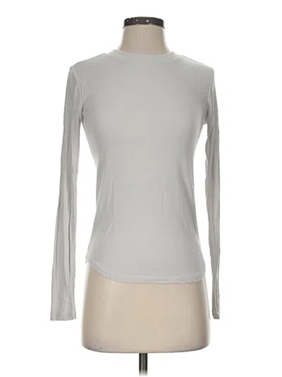 Pre-owned Truth By Republic Long Sleeve T-shirt In Silver
