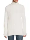 Truth By Republic Men's Knitted Turtleneck Pullover In White