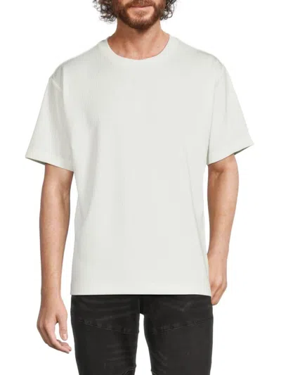 Truth By Republic Men's Short Sleeve Jacquard Tee In Ivory