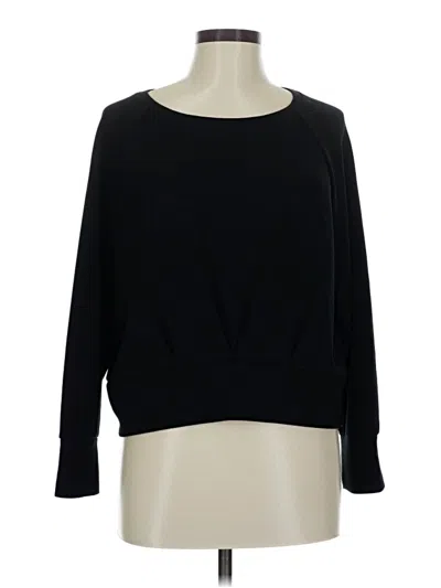 Pre-owned Truth By Republic Pullover Sweater In Black