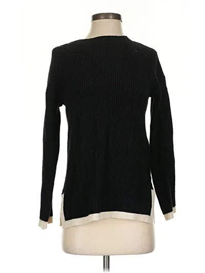 Pre-owned Truth By Republic Pullover Sweater In Black