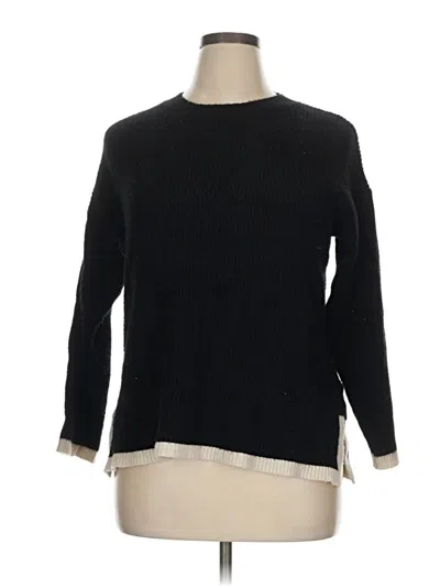 Pre-owned Truth By Republic Pullover Sweater In Black
