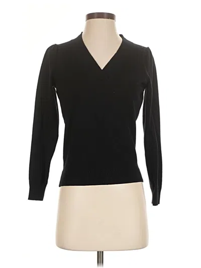 Pre-owned Truth By Republic Pullover Sweater In Black
