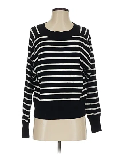 Pre-owned Truth By Republic Pullover Sweater In Black