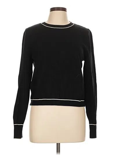 Pre-owned Truth By Republic Pullover Sweater In Black