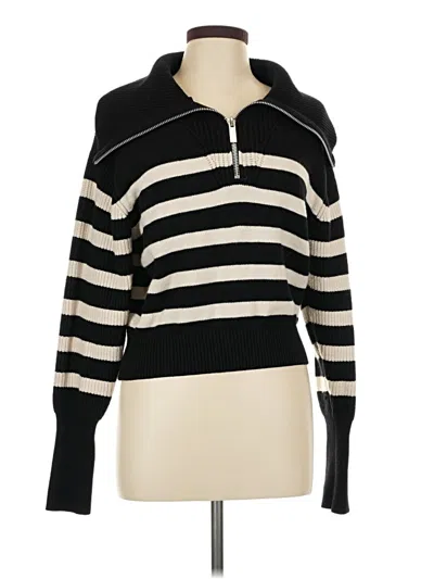 Pre-owned Truth By Republic Pullover Sweater In Black