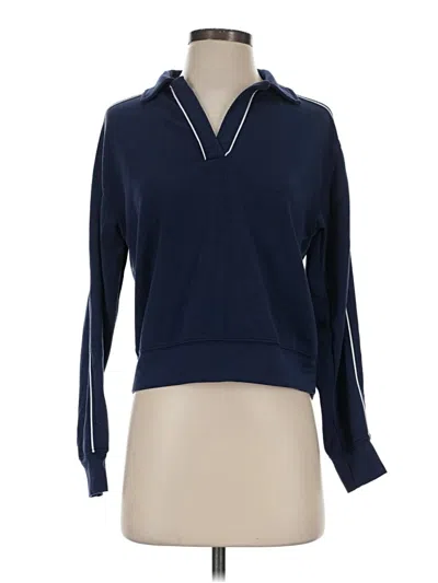 Pre-owned Truth By Republic Pullover Sweater In Blue