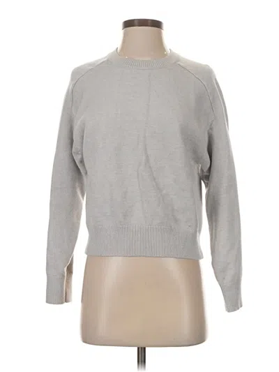Pre-owned Truth By Republic Pullover Sweater In Gray