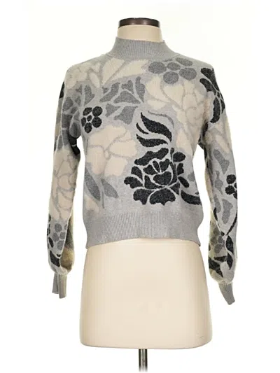 Pre-owned Truth By Republic Pullover Sweater In Gray