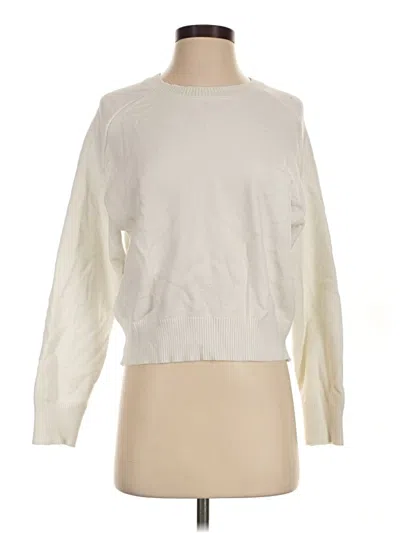 Pre-owned Truth By Republic Pullover Sweater In Ivory