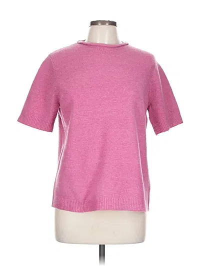 Pre-owned Truth By Republic Pullover Sweater In Pink