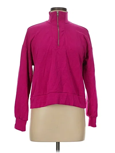Pre-owned Truth By Republic Pullover Sweater In Pink