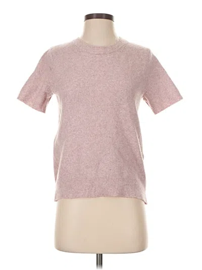 Pre-owned Truth By Republic Pullover Sweater In Pink