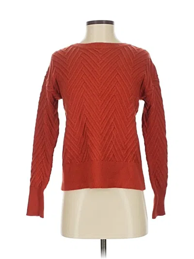 Pre-owned Truth By Republic Pullover Sweater In Red