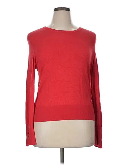 Pre-owned Truth By Republic Pullover Sweater In Red