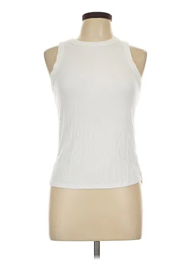 Pre-owned Truth By Republic Sleeveless T-shirt In White