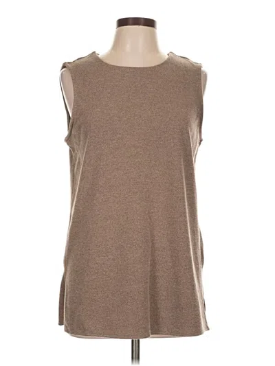 Pre-owned Truth By Republic Sweater Vest In Brown
