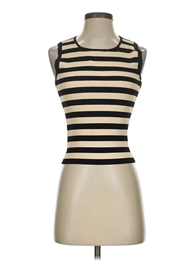 Pre-owned Truth By Republic Sweater Vest In Gold