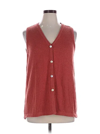 Pre-owned Truth By Republic Sweater Vest In Red