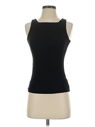 Pre-owned Truth By Republic Tank Top Black Strapless Neckline Tops