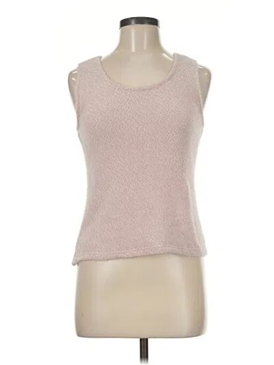 Pre-owned Truth By Republic Tank Top Pink Strapless Neckline Tops