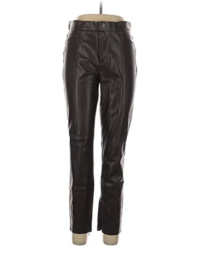 Pre-owned Truth By Republic Track Pants In Black