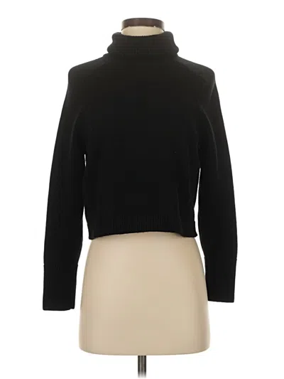 Pre-owned Truth By Republic Turtleneck Sweater In Black
