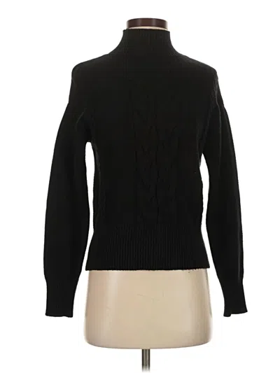 Pre-owned Truth By Republic Turtleneck Sweater In Black