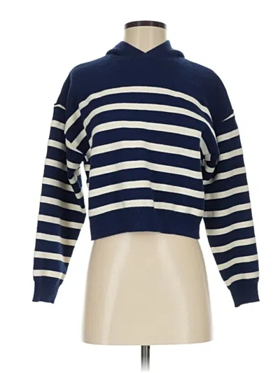 Pre-owned Truth By Republic Turtleneck Sweater In Blue