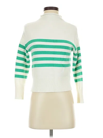 Pre-owned Truth By Republic Turtleneck Sweater In Green