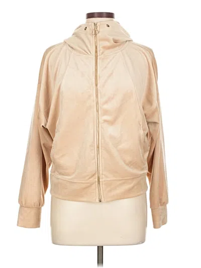 Pre-owned Truth By Republic Zip Up Hoodie In Brown