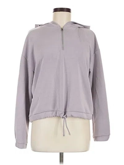 Pre-owned Truth By Republic Zip Up Hoodie In Gray