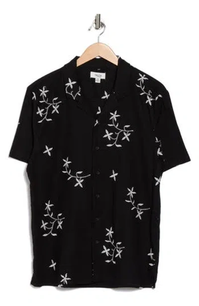 Truth Embroidered Camp Shirt