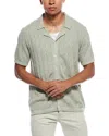 Truth Knit Polo Sweater In Green