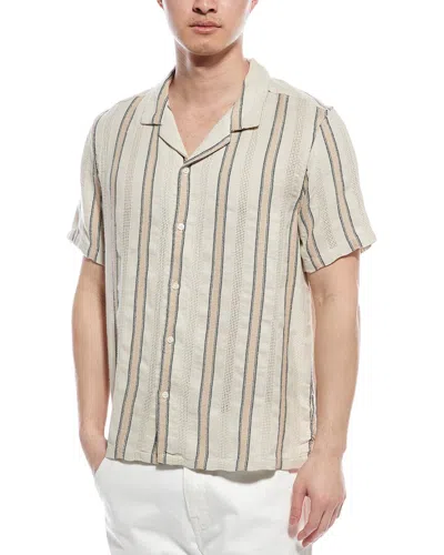 TRUTH TRUTH LINEN-BLEND SHIRT