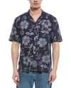 Truth Floral Print Button-up Camp Shirt