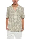 Truth Short Sleeve Button Front Embroidered Shirt