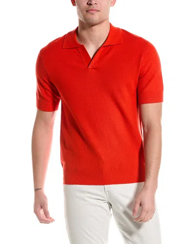 Truth Polo Sweater In Red