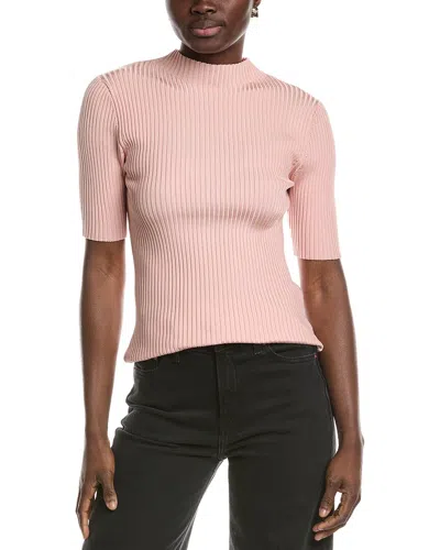Truth Ribbed Mock Neck Pullover
