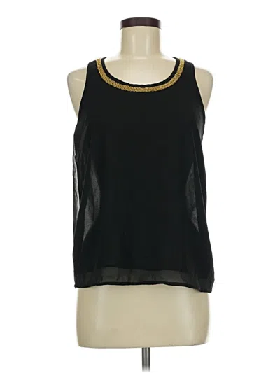 Pre-owned Truth Sleeveless Blouse In Black