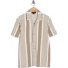 Truth Stripe Camp Shirt In Multi
