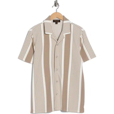 Truth Stripe Camp Shirt In Multi