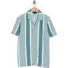 Truth Stripe Camp Shirt In Multi