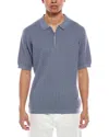 Truth Textured Quarter Zip Polo