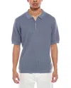 Truth Textured Quarter Zip Polo
