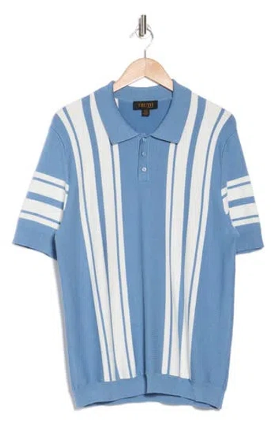 Truth Vertical Stripe Sweater Polo