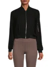 TRUTH WOMEN'S CROPPED BOMBER JACKET