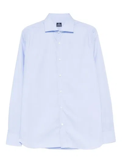 TRUZZI CHECKED-PATTERB SHIRT