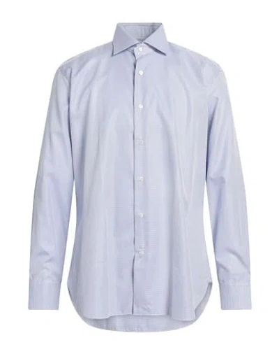 Truzzi Man Shirt Sky Blue Size 15 ¾ Cotton