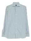 Truzzi Striped-pattern Shirt In Multi